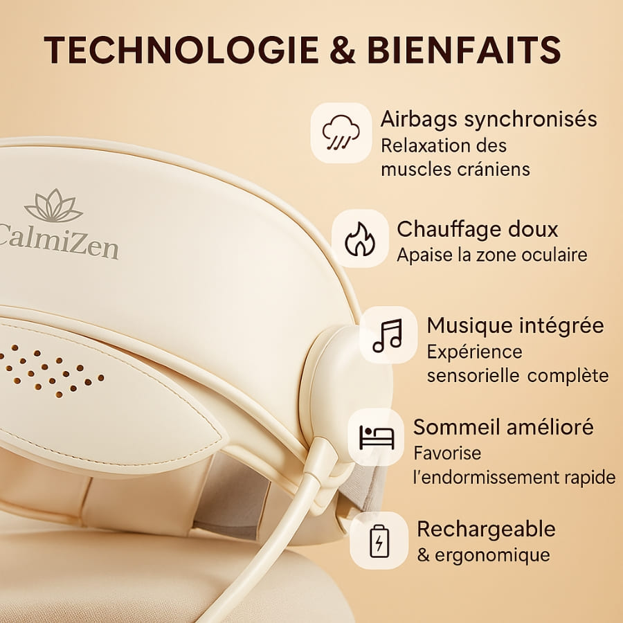 CalmiZen : Relaxation intégrale pour tête et yeux