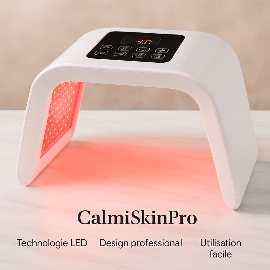 CalmiSkinPro : Le dispositif lumière professionnelle à domicile.