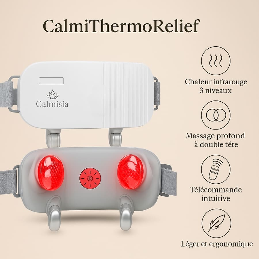 CalmiThermoRelief – Appareil de massage chauffant avancé