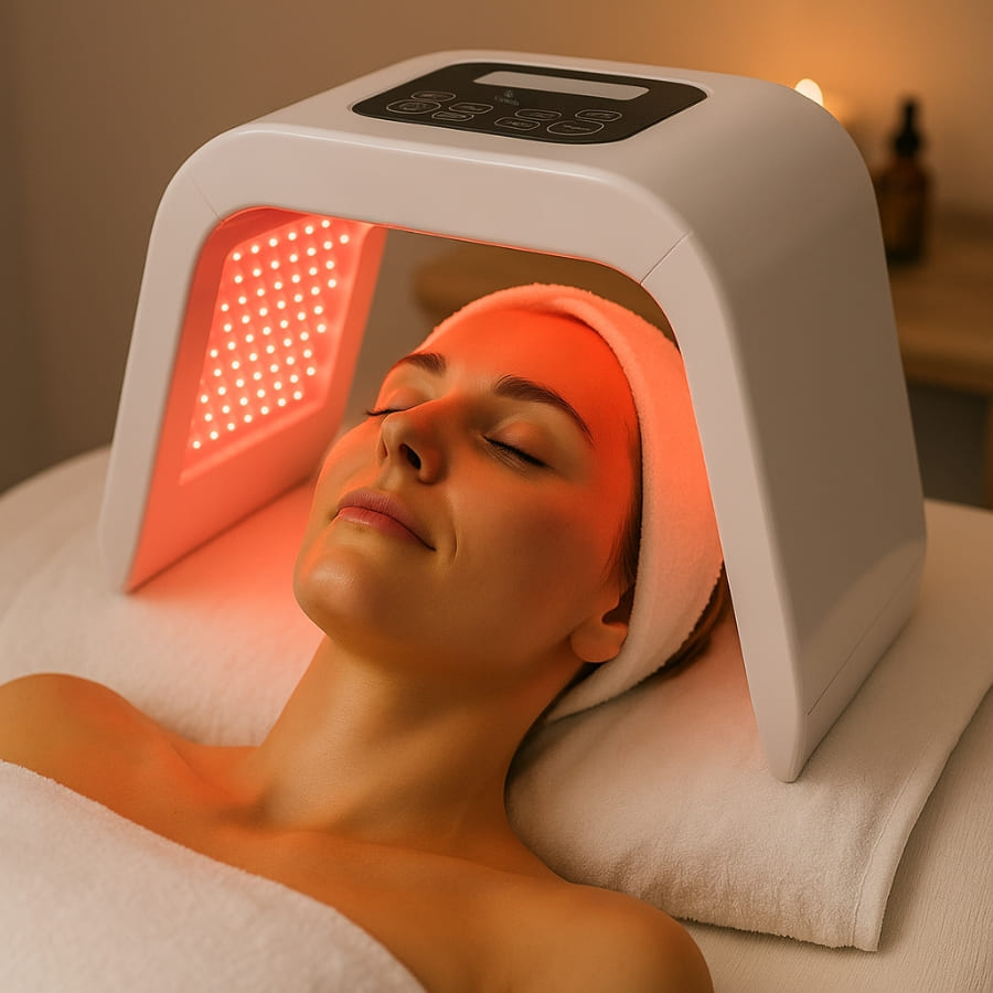 CalmiSkinPro : Le dispositif lumière professionnelle à domicile.